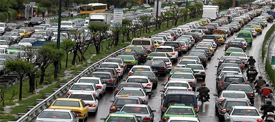 ترافیک پرحجم صبحگاهی در تهران/ اعلام ۳ بزرگراه با بیشترین حجم تردد